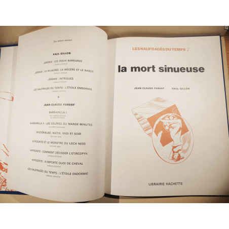 De schipbreukelingen van de tijd Vol. 1 tot vol. 7 / Gillon / 7x C - EO/Ré / 7 Albums / 1974/1979