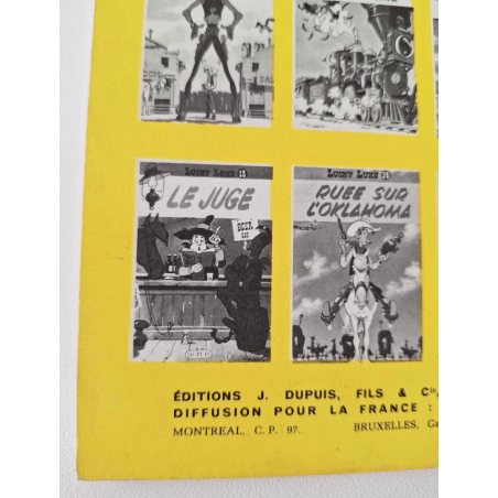 Lucky Luke T.18 / Morris / In the Shadow of Derricks / B / 1 Album / EO / 1962