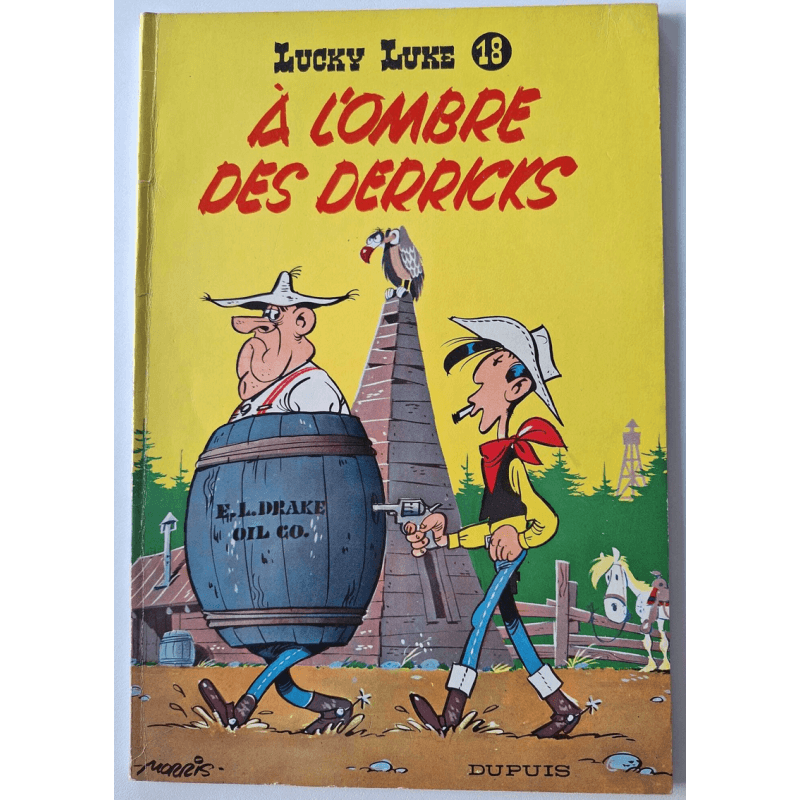Lucky Luke T.18 / Morris / In the Shadow of Derricks / B / 1 Album / EO / 1962