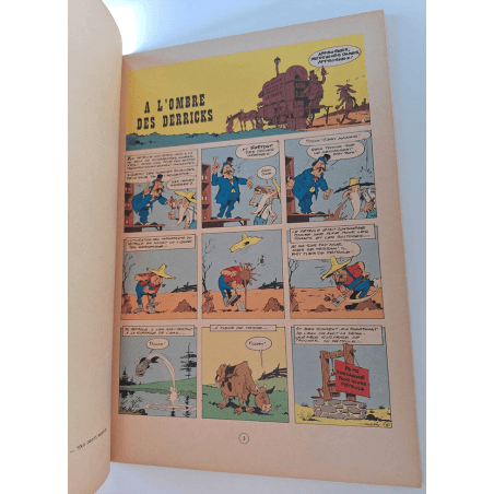 Lucky Luke T.18 / Morris / In the Shadow of Derricks / B / 1 Album / EO / 1962