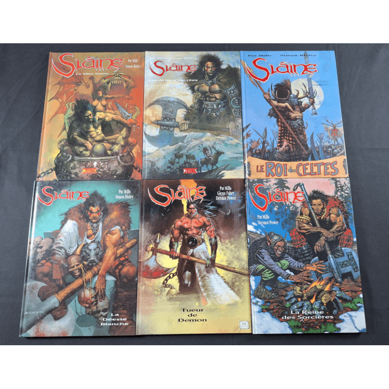 Slaine T.01 tot T.06 - 6x C - 6 Albums - EO - 1989/1995 Slaine T.01 tot T.06 - 6x C - 6 Albums - EO - 1989/1995