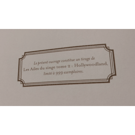 De vleugels van de aap T.02 / Hollywoodland / Willem / Dedicatie - C - 1 Album - Beperkte editie - 2017