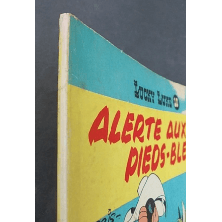 Lucky Luke T.10 / Foot Alert-Bleus / Morris / B / 1 Album / First Belgian edition / 1958