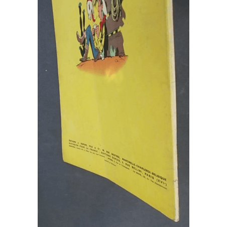 Lucky Luke T.10 / Foot Alert-Bleus / Morris / B / 1 Album / First Belgian edition / 1958
