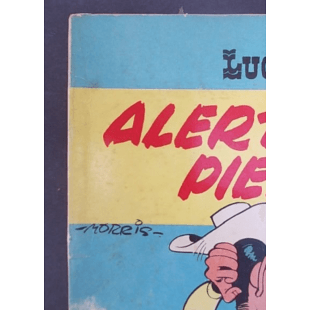 Lucky Luke T.10 / Foot Alert-Bleus / Morris / B / 1 Album / First Belgian edition / 1958