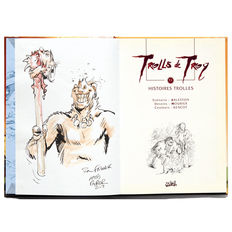 Troy Trolls T.01 / Troll Stories / Mourier / Dedication - C - 1 Album - EO - 1997 Troy Trolls T.01 / Troll Stories / Mourier / Dedication - C - 1 Album - EO - 1997