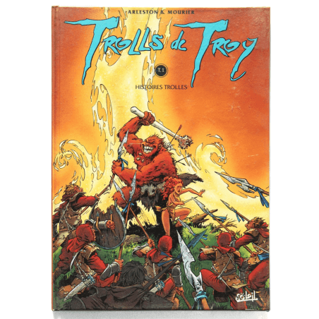  Trollen van Troje Vol. 01 / Troll Stories / Mourier / Opdracht - C - 1 Album - EO - 1997