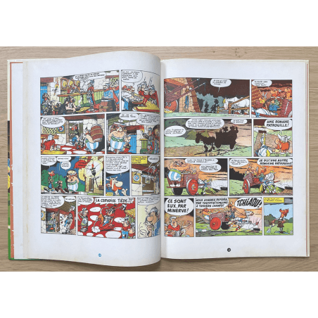 Astérix T.08 - Astérix chez les Bretons - Numérotation des pages particulières - C - EO - 1966