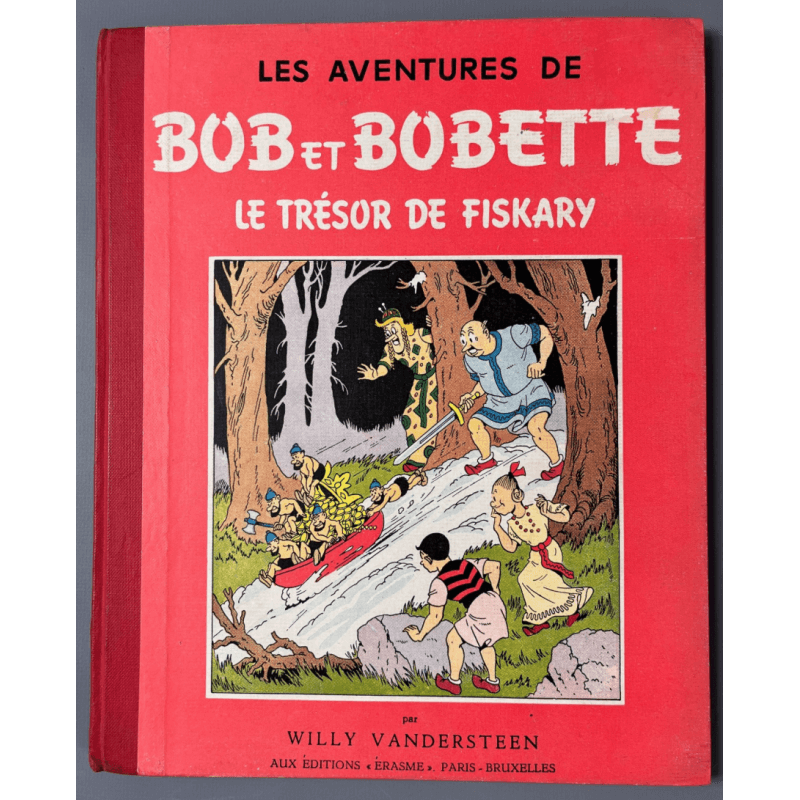 Bob et Bobette T.07 - The Treasure of Fiskary / Vandersteen / C - 1 Album - Reissue - 1955 Bob et Bobette T.07 - The Treasure of Fiskary / Vandersteen / C - 1 Album - Reissue - 1955