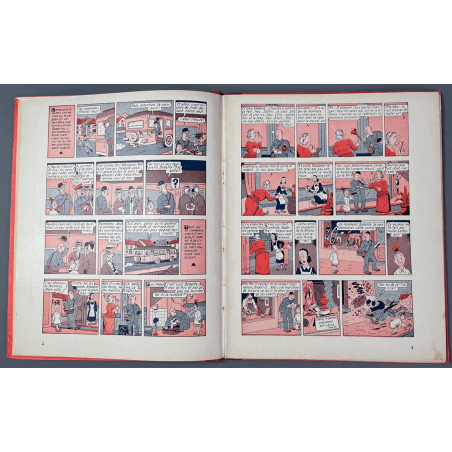  Bob et Bobette T.07 - The Treasure of Fiskary / Vandersteen / C - 1 Album - Reissue - 1955