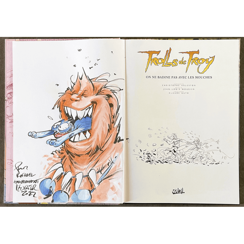 Troy Trolls T.25 / We do not Badine with Les Mouches / Mourier / Dedication color / C / 1 Album / EO / 2021 Troy Trolls T.25 / We do not Badine with Les Mouches / Mourier / Dedication color / C / 1 Album / EO / 2021