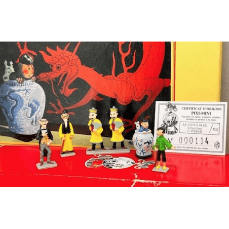 Tintin - Pixi Moulinsart 2121 - Mini series Le Lotus Bleu - 1st series - (1995) - Moulinsart