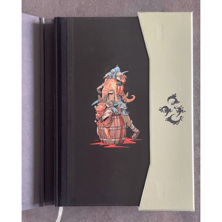  Troy Trolls / Mourier / Integral (T13 to T16) + ex-libris + colour signing - C + box - 1 Album - EO - 2012