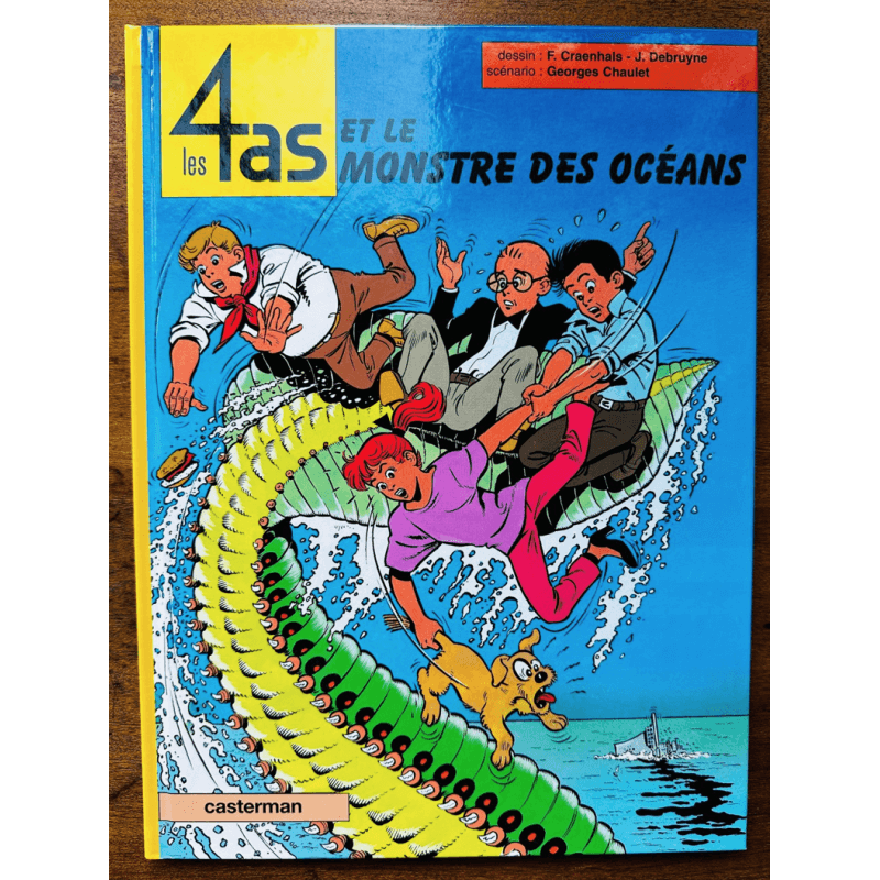 The 4 As T.38 / The 4 Aces and the Ocean monster / Craenhals / C - 1 Album - EO - 2001