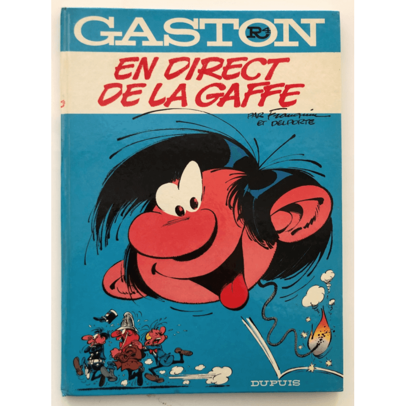 Gaston R4 / Live from the gaffe / Franquin / C - 1 Album - EO - 1974 Gaston R4 / Live from the gaffe / Franquin / C - 1 Album - EO - 1974