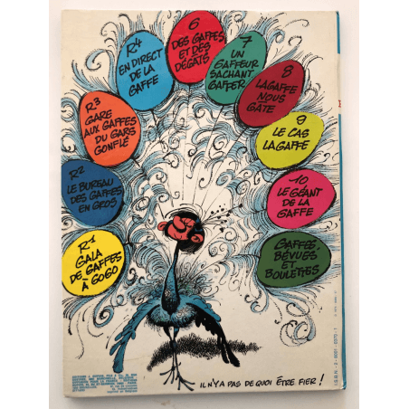 Gaston R4 / Live vanuit de blunder / Franquin / C - 1 Album - EO - 1974