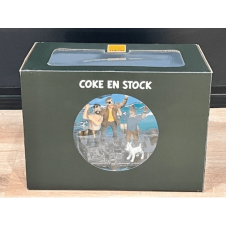 Tintin / Hergé / Diorama Moulinsart / Coke in Stock - (2005) / PVC