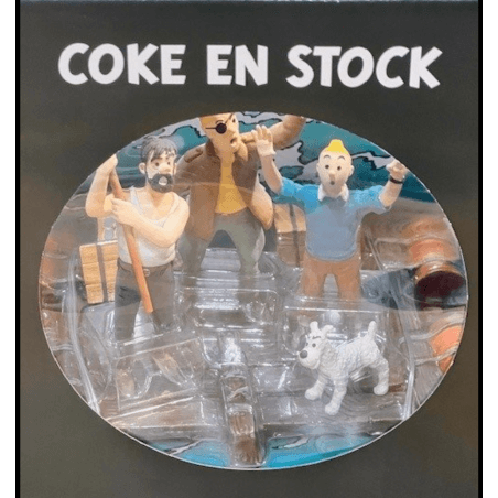 Tintin / Hergé / Diorama Moulinsart / Coke in Stock - (2005) / PVC