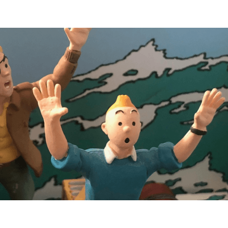 Tintin / Hergé / Diorama Moulinsart / Coke in Stock - (2005) / PVC