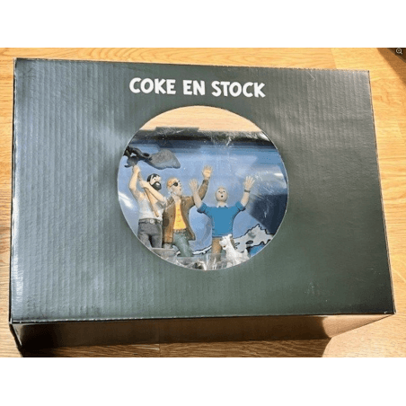 Tintin / Hergé / Diorama Moulinsart / Coke in Stock - (2005) / PVC