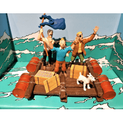 Kuifje / Hergé / Diorama Moulinsart / Cola in voorraad - (2005) / PVC