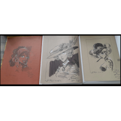  Artilleurs T.01 + T.03 + The girl of the universal exhibition T.02 + 2x dedication / 3 Albums - EO / TL