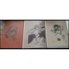  Artilleurs T.01 + T.03 + The girl of the universal exhibition T.02 + 2x dedication / 3 Albums - EO / TL