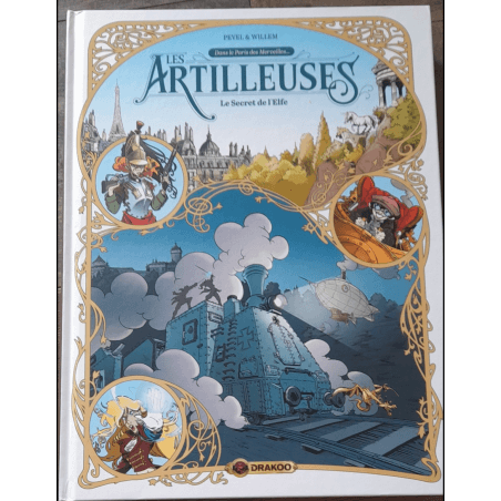  Artilleurs T.01 + T.03 + The girl of the universal exhibition T.02 + 2x dedication / 3 Albums - EO / TL