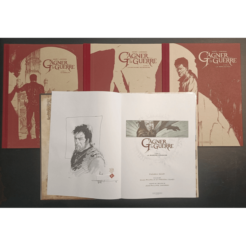 Win de oorlog, deel 1 1 tot en met Vol. 4 / Opdracht / Complete serie / EO/TL / 4 albums - 2018/2022 Win de oorlog, deel 1 1 tot en met Vol. 4 / Opdracht / Complete serie / EO/TL / 4 albums - 2018/2022