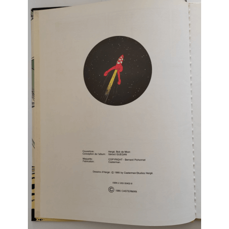 Tintin / Hergé / Ze zijn op de maan gelopen, van fictie naar realiteit - C - 1 Album - EO - 1985