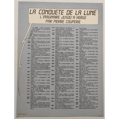 Tintin / Hergé / Ze zijn op de maan gelopen, van fictie naar realiteit - C - 1 Album - EO - 1985