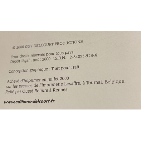 Le Vieux Fou T.02 / Le Retour du Vieux Fou / triptyque / Dedication Moynot / C / 1 Album - EO - 2000