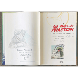 Les Ailes du Phaeton T.01 / Le Ventre de Kashoum / Dedication couleur Fino / C / 1 Album / EO - 1997
