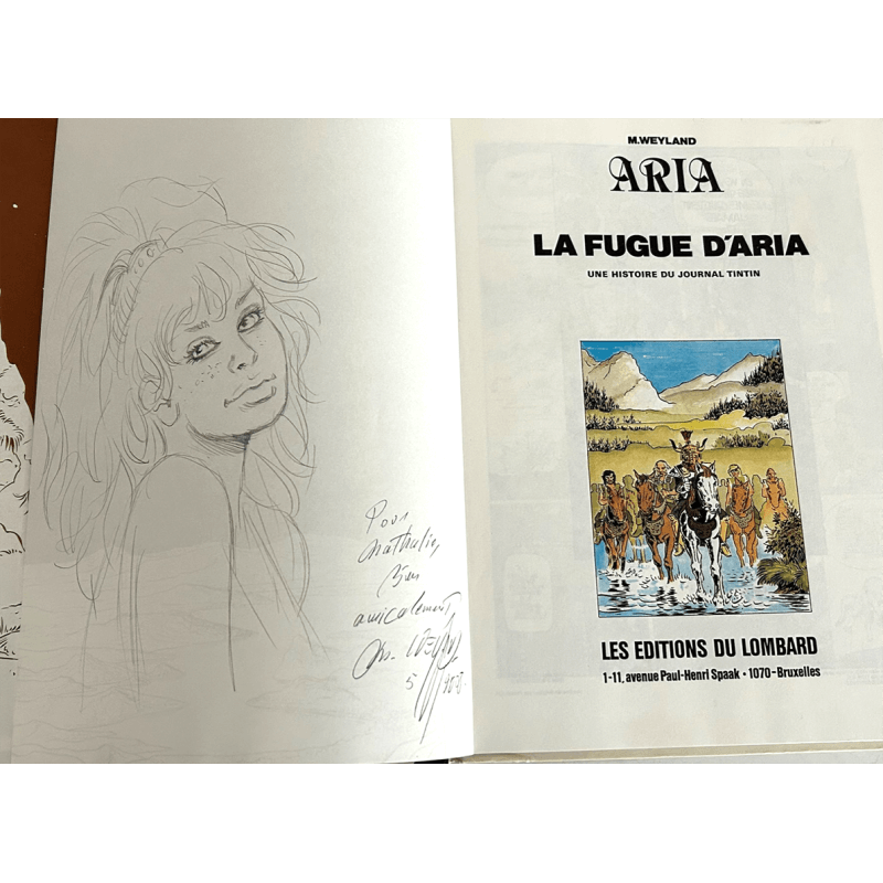 Aria T.01 / La Fuga d'Aria / Wijding Weyland / C / 1 Album / EO / 1982 Aria T.01 / La Fuga d'Aria / Wijding Weyland / C / 1 Album / EO / 1982