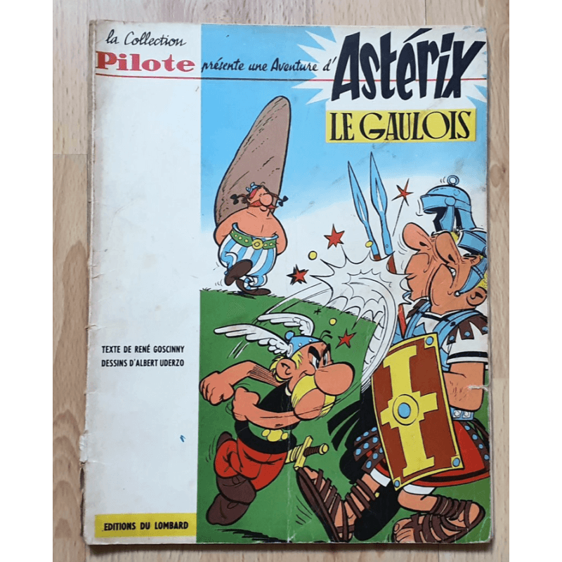 Asterix T.01 / Asterix le Gaulois / Uderzo / B / 1 Album / First Belgian edition / 1961 Asterix T.01 / Asterix le Gaulois / Uderzo / B / 1 Album / First Belgian edition / 1961