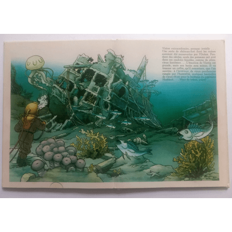  Tintin / Hergé / POP HOP / The Red Treasure / 1 Album / 1970