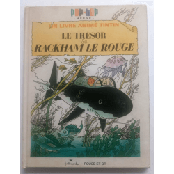  Tintin / Hergé / POP HOP / THE TRESOR OF RACKHAM THE RED / 1 Album / 1970