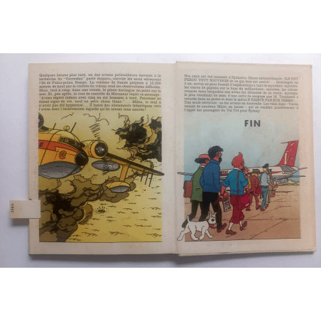 Tintin / Hergé / POP HOP / VOL 714 FOR SIDNEY / 1 Album / 1971
