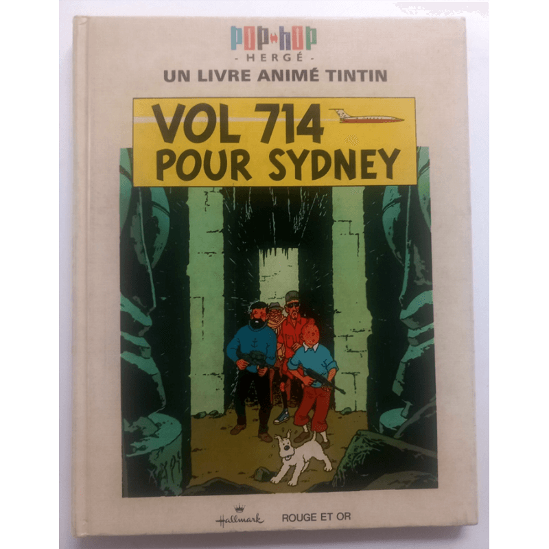 Tintin / Hergé / POP HOP / VOL 714 FOR SIDNEY / 1 Album / 1971