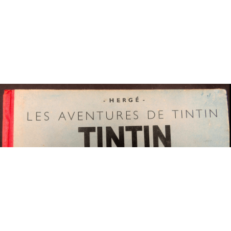  Tintin T.03 / Hergé / Tintin in America (B1) / C / EO colour / 1 Album - First Belgian edition - 1945