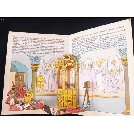  Tintin / Hergé / The Sceptre of Ottokar / POP-HOP Album / 1 Album / EO / 1971
