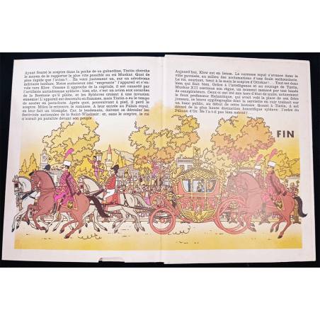  Tintin / Hergé / The Sceptre of Ottokar / POP-HOP Album / 1 Album / EO / 1971