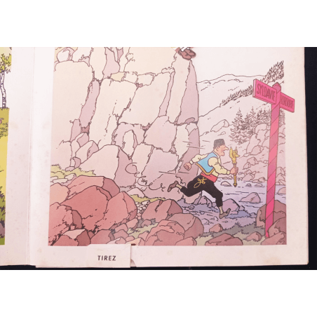  Tintin / Hergé / Het Scepter van Ottokar / Album POP-HOP / 1 Album / EO / 1971