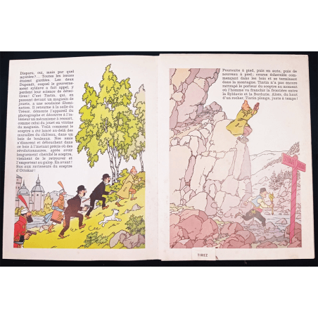  Tintin / Hergé / The Sceptre of Ottokar / POP-HOP Album / 1 Album / EO / 1971