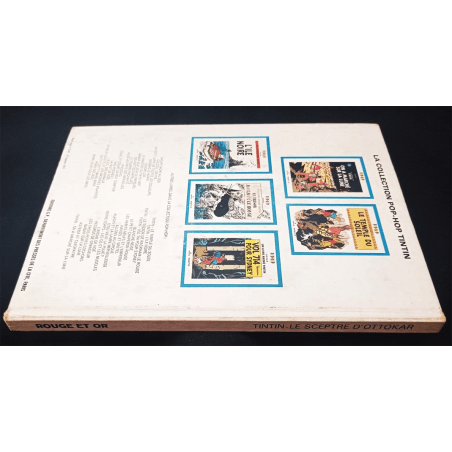  Tintin / Hergé / The Sceptre of Ottokar / POP-HOP Album / 1 Album / EO / 1971