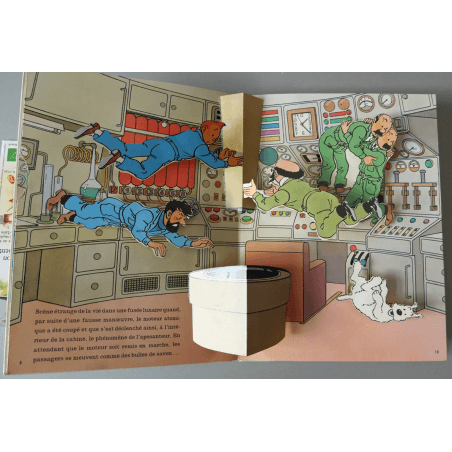 Tintin / Hergé / Pop-Hop / We walked on the moon / 1 Album / EO / 1969