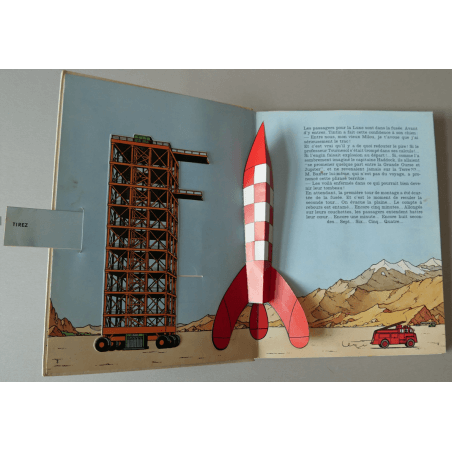Tintin / Hergé / Pop-Hop / We walked on the moon / 1 Album / EO / 1969