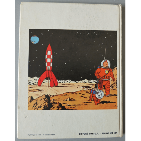 Tintin / Hergé / Pop-Hop / We walked on the moon / 1 Album / EO / 1969