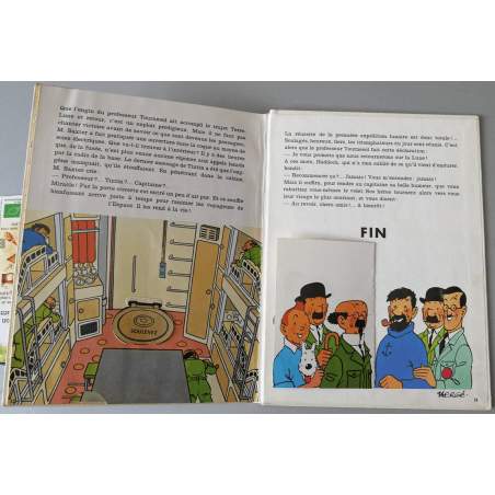 Tintin / Hergé / Pop-Hop / We wandelden op de maan / 1 Album / EO / 1969