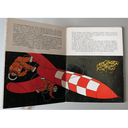 Tintin / Hergé / Pop-Hop / We walked on the moon / 1 Album / EO / 1969